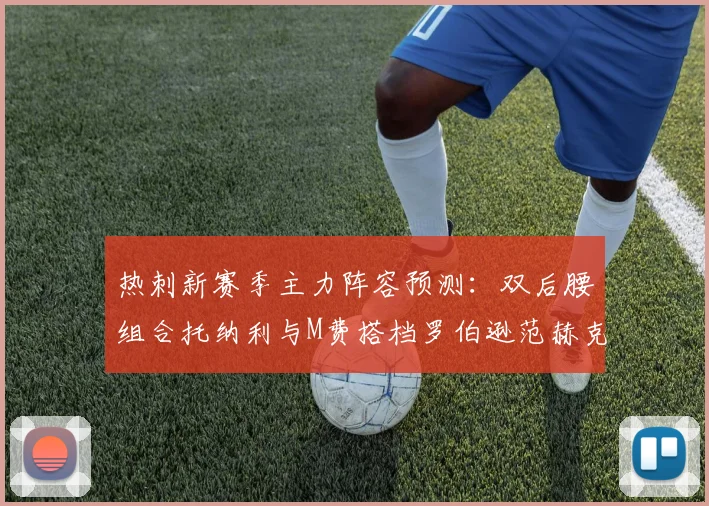 热刺新赛季主力阵容预测：双后腰组合托纳利与M费搭档罗伯逊范赫克加盟